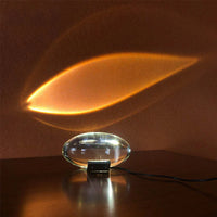 Eye of the Sky LED Crystal Table Lamp