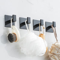 Black Self-Adhesive 3M Wall Hooks