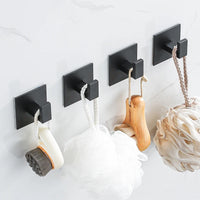 Black Self-Adhesive 3M Wall Hooks